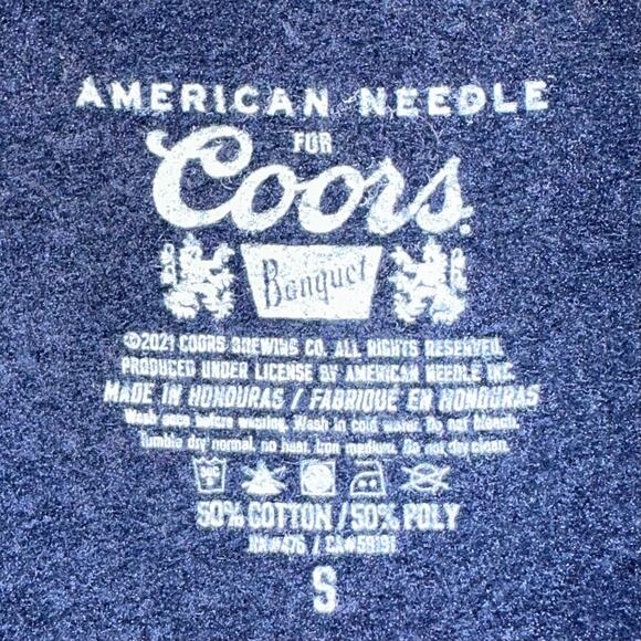 NWT Urban Outfitters Coors Banquet Crew Neck Navy Blue Sweatshirt Size Small - Picture 4 of 11